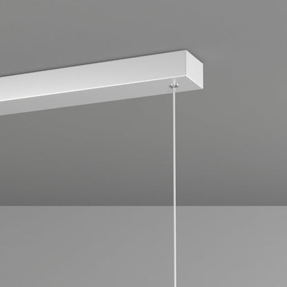 ثريا LED بتصميم جزيرة من السيليكون بتصميم عصري طويل ومنحنٍ بتصميم إبداعي لغرفة المعيشة 