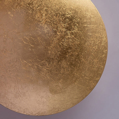 Modern Minimalist Removable Round Alloy LED Wall Sconce Lamp For Living Room