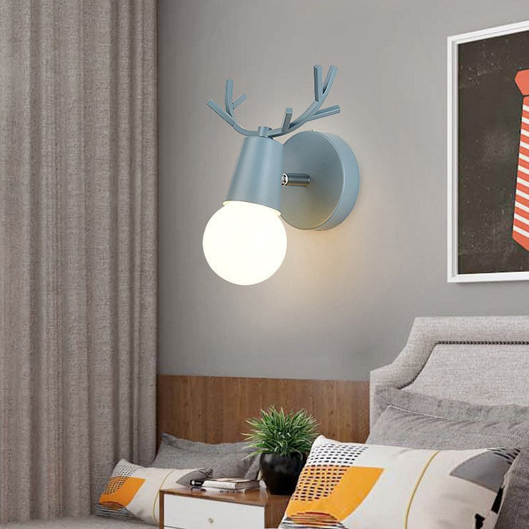 مصباح حائط دائري من خشب المطاط الزجاجي والمعدني بتصميم آرت ديكو عصري لغرفة المعيشة 