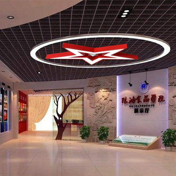 Modern Simplicity Pentagram Skeleton Acrylic Iron LED Flush Mount Ceiling Fan Light For Bedroom