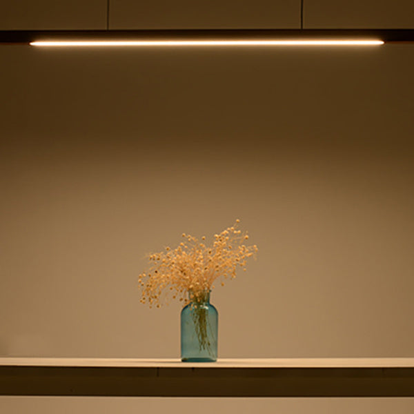 Modern Minimalist Rectangular Long Plate PC Walnut Raw Wood Aluminum LED Chandelier Island Light For Dining Room