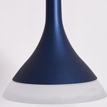 Contemporary Scandinavian Round Cone Cylinder Acrylic Aluminum LED Pendant Light For Living Room