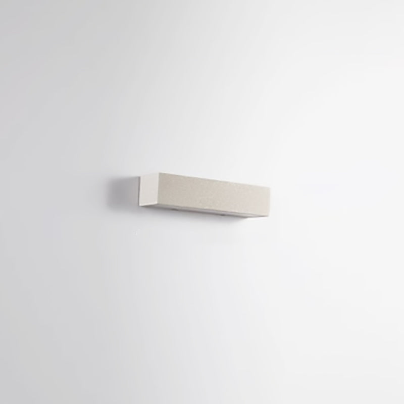 Modern Minimalist Square Long Acrylic Concrete LED Wall Sconce Lamp For Outdoor Patio