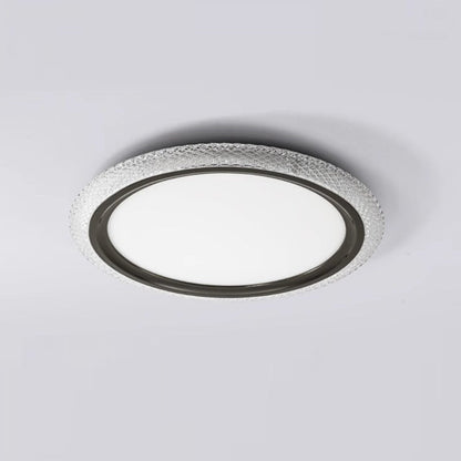 Modern Simplicity Round Ring Acrylic Aluminum LED Flush Mount Ceiling Light For Living Room
