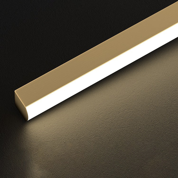 مصباح حائط LED دائري مموج من النحاس والسيليكون بتصميم عصري بسيط للممر 