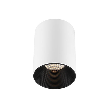 Modern Minimalist Aluminium Cylinder LED Flush Mount Ceiling Light For Hallway