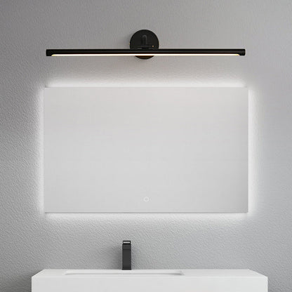 مصباح حائط LED بتصميم عصري بسيط مصنوع من شريط نحاسي وأكريليك للحمام 