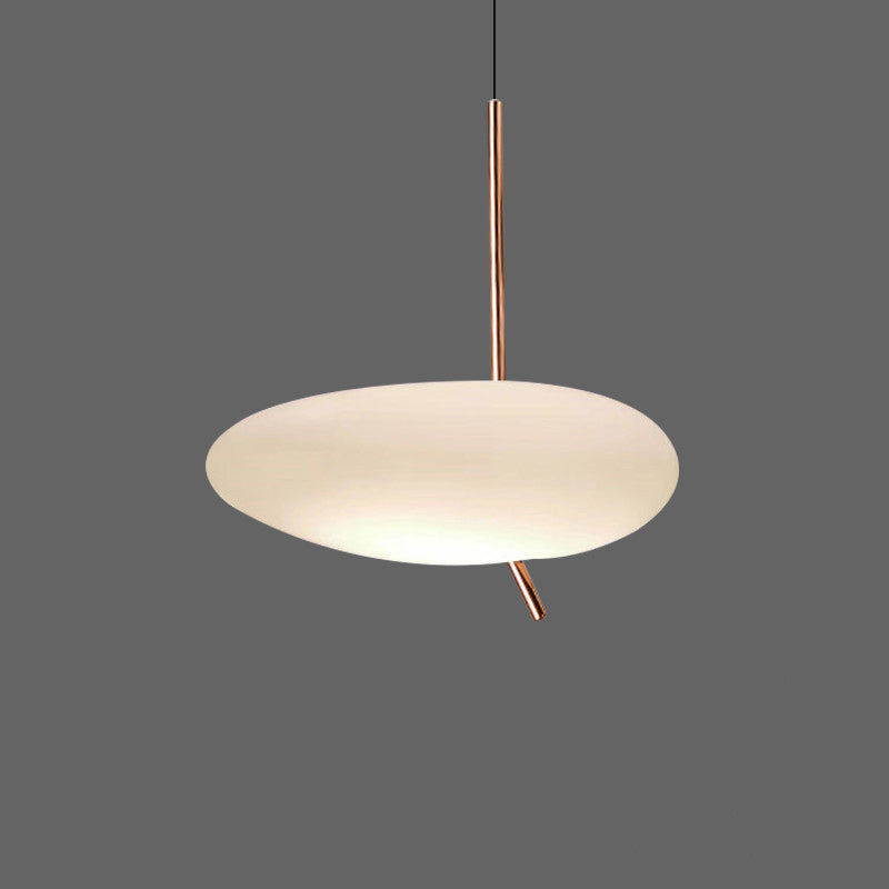 مصباح LED معلق بحساس لمس من الحديد والبولي فينيل كلوريد بتصميم معاصر من الشمال، مناسب لجانب السرير 