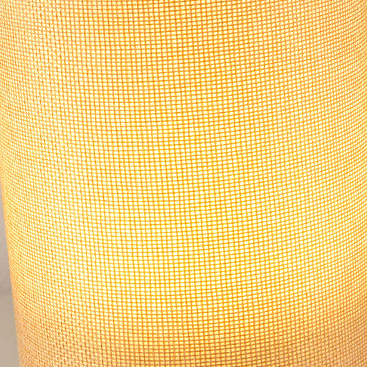 Contemporary Nordic Rechargeable PP Wood Fabric Cylinder Maize LED Table Lamp For Bedside