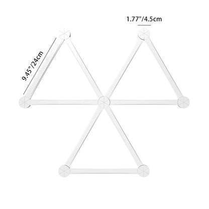 Modern Minimalist ABS Strip Splicing Decorative RGB LED Wall Sconce Lamp For Bedroom