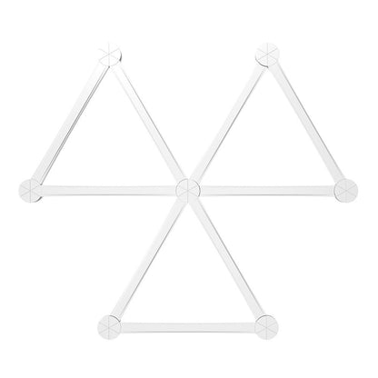 Modern Minimalist ABS Strip Splicing Decorative RGB LED Wall Sconce Lamp For Bedroom