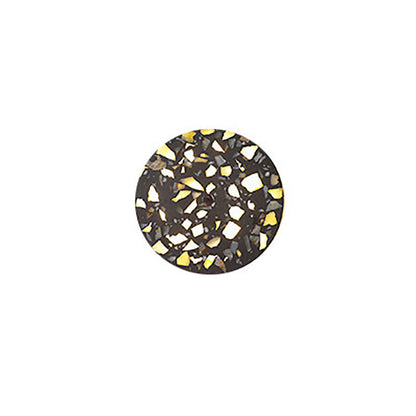 Contemporary Scandinavian Metal Terrazzo Round LED Wall Sconce Lamp For Living Room