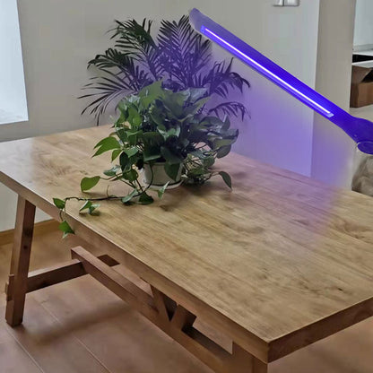 Modern Simplicity Rechargeable ABS Strip LED Ultraviolet Germicidal Light Table Lamp For Living Room