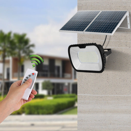 Modern Minimalist Solar Waterproof Aluminum Alloy Glass Rectangular LED Wall Sconce Lamp For Outdoor Patio