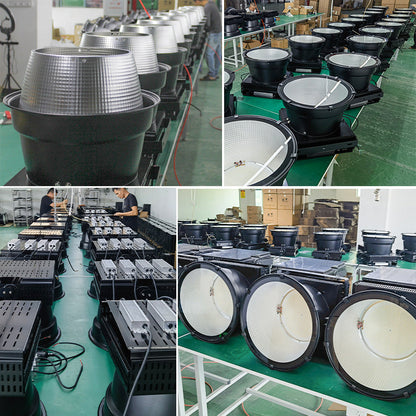 現代的な工業用防水アルミ製ラウンド型回転式高出力LEDペンダントライトランプシェード屋外パティオ用