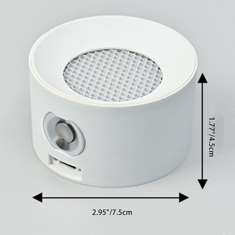Modern Minimalist Rechargeable Rotatable ABS PC Round LED Table Lamp For Study