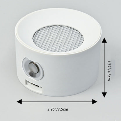 Modern Minimalist Rechargeable Rotatable ABS PC Round LED Table Lamp For Study