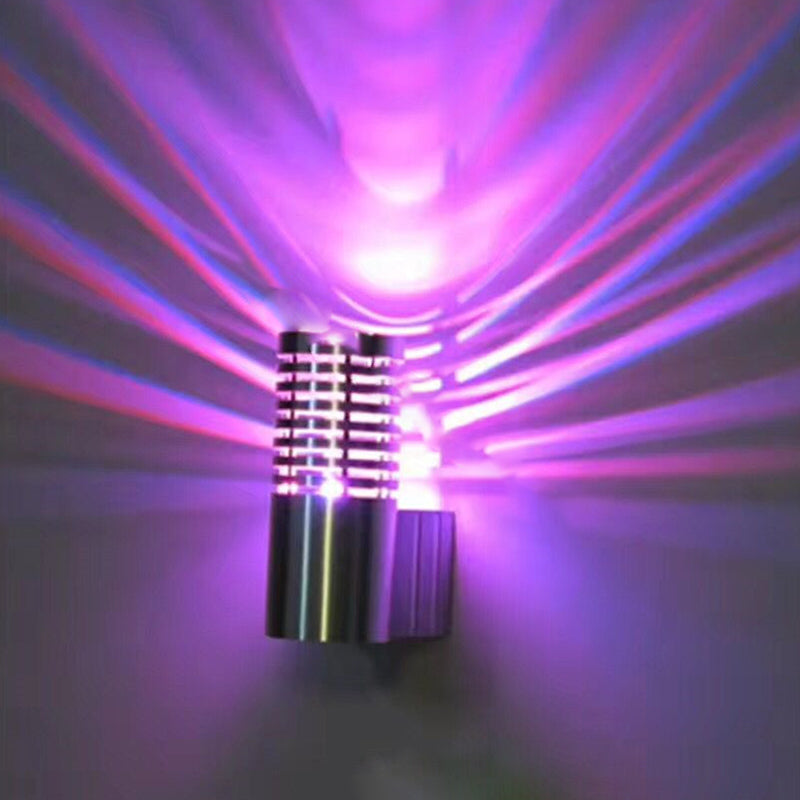 مصباح حائط LED مجوف أسطواني من الألومنيوم الصناعي المعاصر للممر 