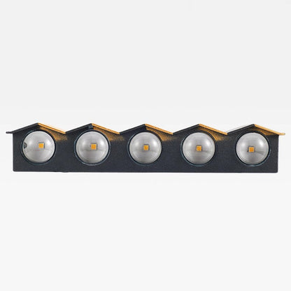 Modern Simplicity Waterproof Aluminum Rectangular Bent Up And Down LED Wall Sconce Lamp For Outdoor Patio