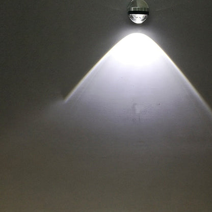 مصباح حائط LED بتصميم كرة بلورية من الألومنيوم بتصميم بسيط وعصري للممر 
