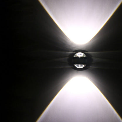 مصباح حائط LED بتصميم كرة بلورية من الألومنيوم بتصميم بسيط وعصري للممر 