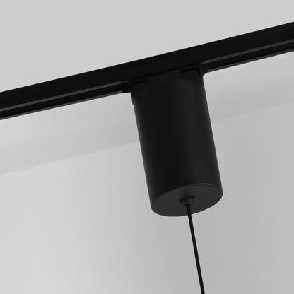 مصباح LED معلق بتصميم جيروسكوب حلقي متحرك مصنوع من الحديد والألومنيوم والأكريليك لغرفة الطعام 
