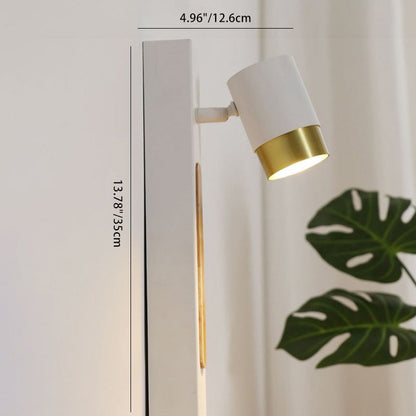 مصباح حائط LED قابل للتعديل على شكل أسطوانة حديدية بتصميم عصري بسيط لغرفة النوم 