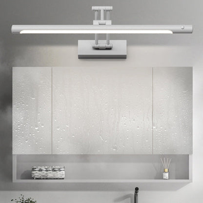 Modern Simplicity Iron PC Waterproof Motion Sensor Adjustable Strip LED Wall Sconce Lamp Vanity Light For Bathroom