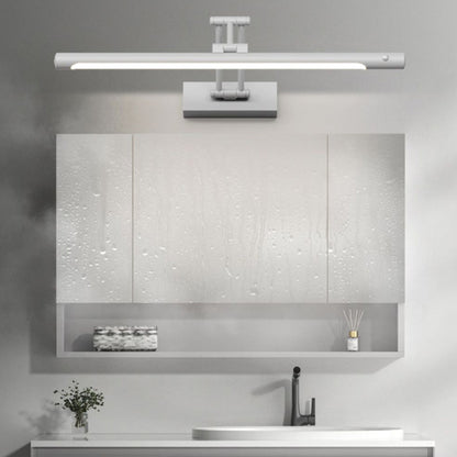 Modern Simplicity Iron PC Waterproof Motion Sensor Adjustable Strip LED Wall Sconce Lamp Vanity Light For Bathroom