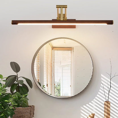 Modern Simplicity Iron Acrylic Foldable Strip LED Wall Sconce Lamp Vanity Light For Bathroom
