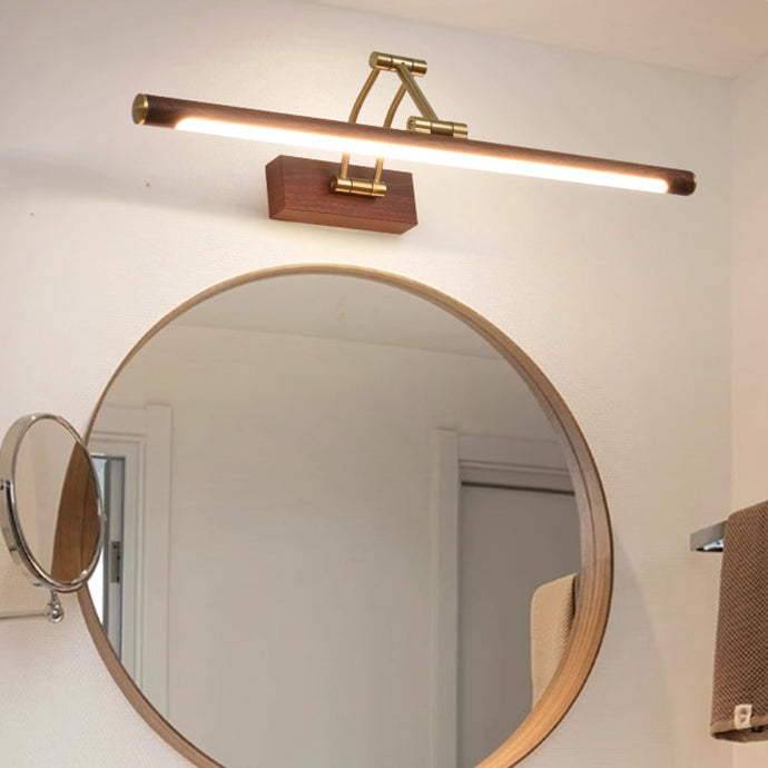 Modern Simplicity Iron Acrylic Foldable Strip LED Wall Sconce Lamp Vanity Light For Bathroom