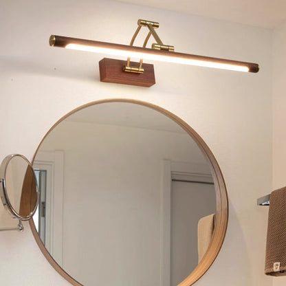 Modern Simplicity Iron Acrylic Foldable Strip LED Wall Sconce Lamp Vanity Light For Bathroom