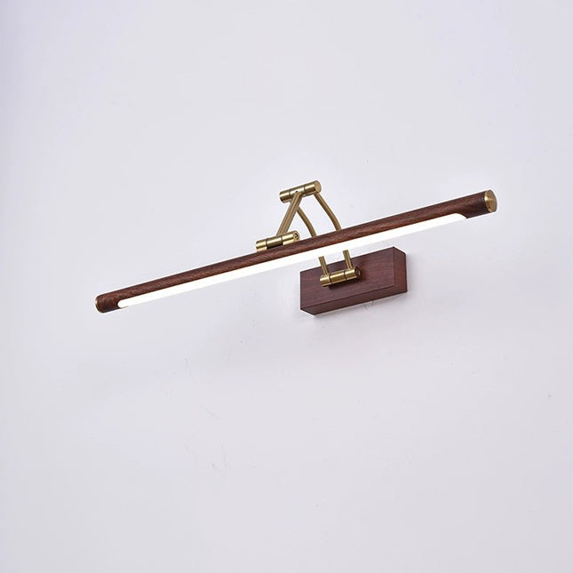Modern Simplicity Iron Acrylic Foldable Strip LED Wall Sconce Lamp Vanity Light For Bathroom