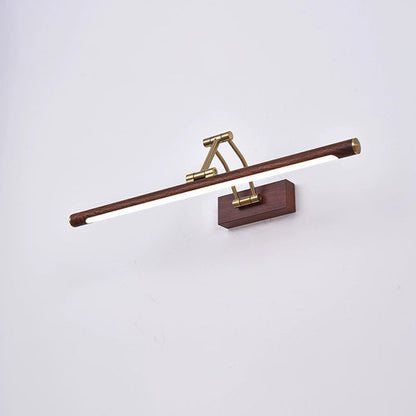 Modern Simplicity Iron Acrylic Foldable Strip LED Wall Sconce Lamp Vanity Light For Bathroom