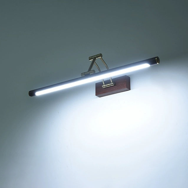 Modern Simplicity Iron Acrylic Foldable Strip LED Wall Sconce Lamp Vanity Light For Bathroom