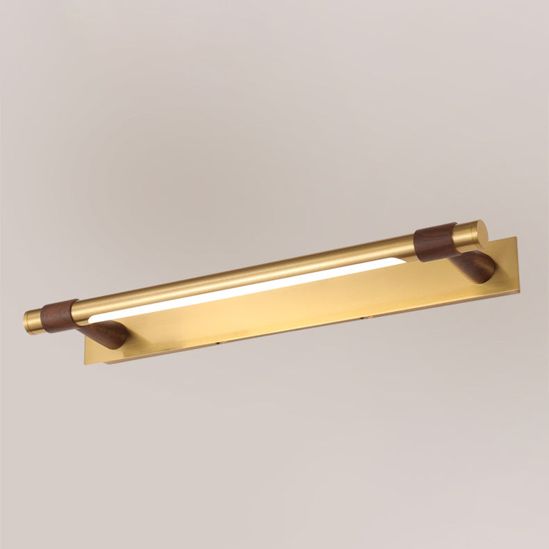 Modern Simplicity Iron Acrylic Waterproof Rotatable Strip LED Wall Sconce Lamp Vanity Light For Bathroom