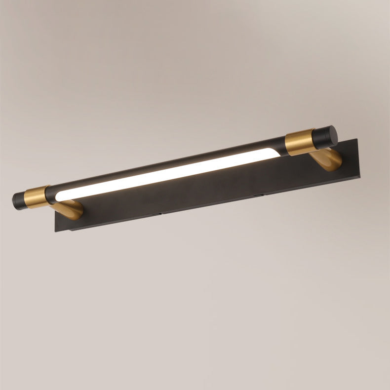 Modern Simplicity Iron Acrylic Waterproof Rotatable Strip LED Wall Sconce Lamp Vanity Light For Bathroom