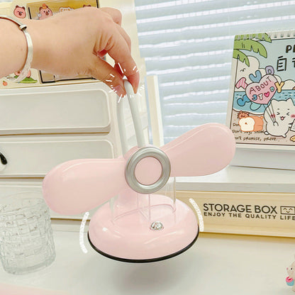 Modern Simplicity Kids Adjustable Rechargeable ABS Strip Pen Container LED Desk Lamp For Study