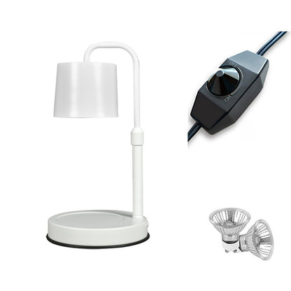 Contemporary Scandinavian Iron Liftable Dimmable Cylinder 1-Light Melting Wax Table Lamp For Bedroom