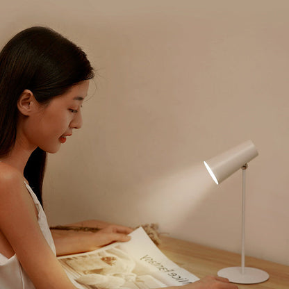 Modern Minimalist ABS PP PC Rechargeable Cylinder Detachable LED Desk Lamp For Study
