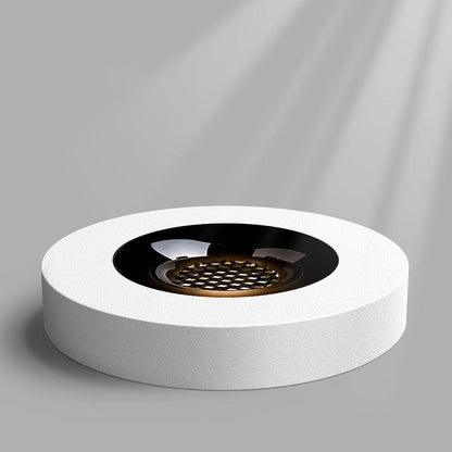 Modern Minimalist Iron Round Honeycomb Spotlight LED Flush Mount Ceiling Light For Hallway