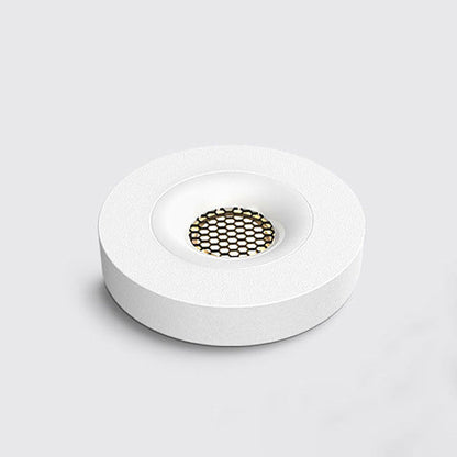 Modern Minimalist Iron Round Honeycomb Spotlight LED Flush Mount Ceiling Light For Hallway