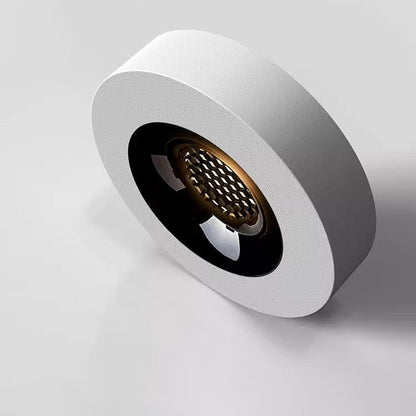 Modern Minimalist Iron Round Honeycomb Spotlight LED Flush Mount Ceiling Light For Hallway
