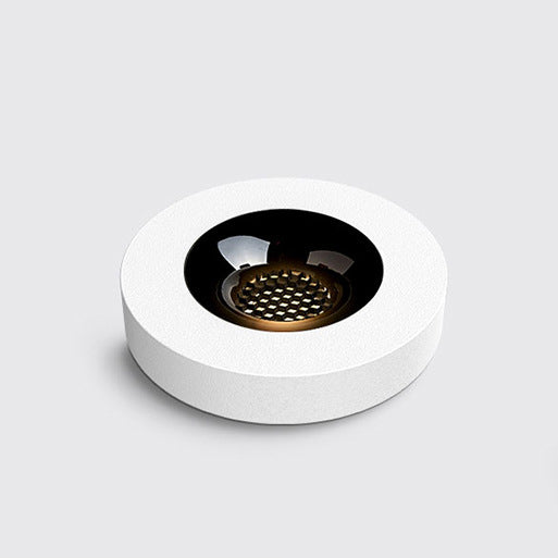 Modern Minimalist Iron Round Honeycomb Spotlight LED Flush Mount Ceiling Light For Hallway