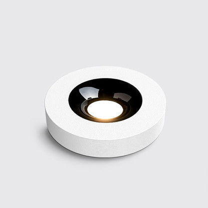 Modern Minimalist Iron Round Honeycomb Spotlight LED Flush Mount Ceiling Light For Hallway