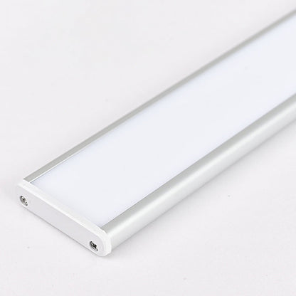Modern Minimalist Rechargeable Aluminum Acrylic PC Hand Swipe Sensor Rectangular LED Wall Sconce Lamp For Study