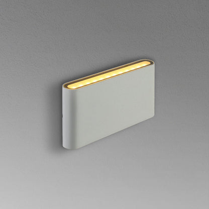 Modern Minimalist Aluminum Square Rectangular LED Wall Sconce Lamp For Bedside