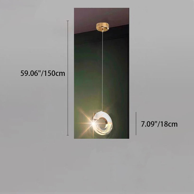 ثريات LED حديثة فاخرة من الألومنيوم والفولاذ المقاوم للصدأ على شكل حرف C لغرفة المعيشة