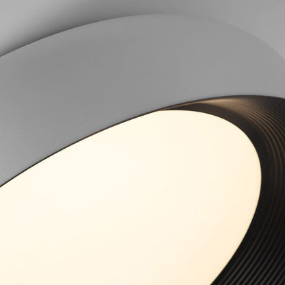 Modern Minimalist Round Iron Acrylic LED Flush Mount Ceiling Light For Bedroom