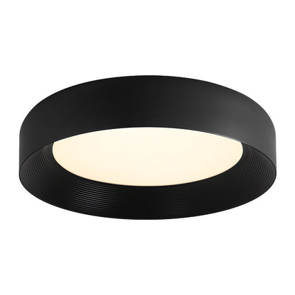 Modern Minimalist Round Iron Acrylic LED Flush Mount Ceiling Light For Bedroom